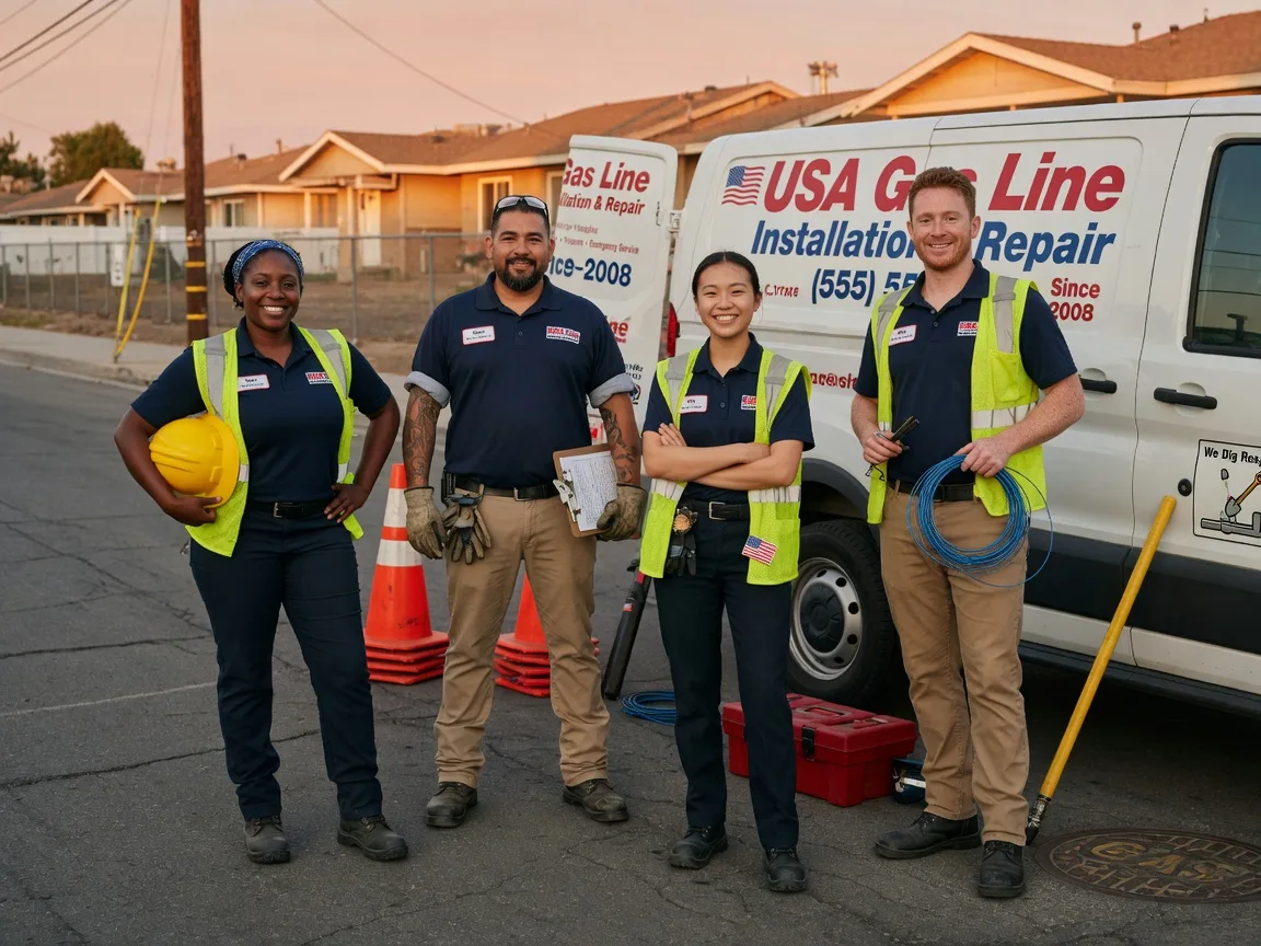 Gas Line Installation company in Saint Elmo, IL